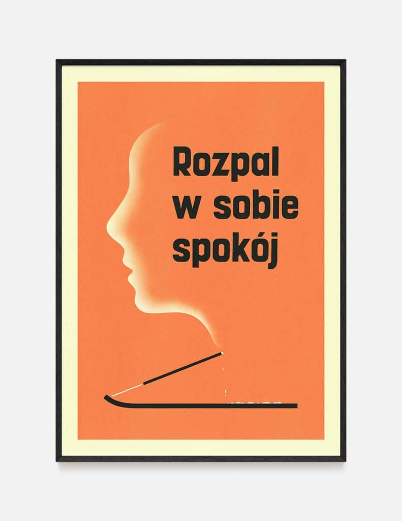 plakat ROZPAL W SOBIE SPOKÓJ