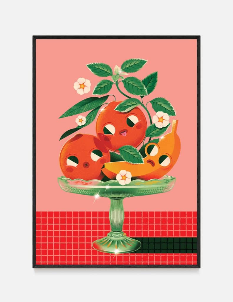 plakat OWOCE