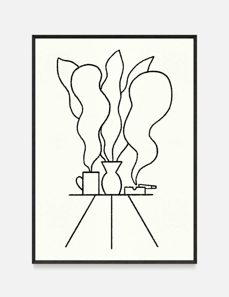 Plakat COFFEE  AND CIGARETTES
