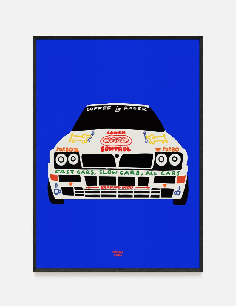 Plakat COFFEE RACER