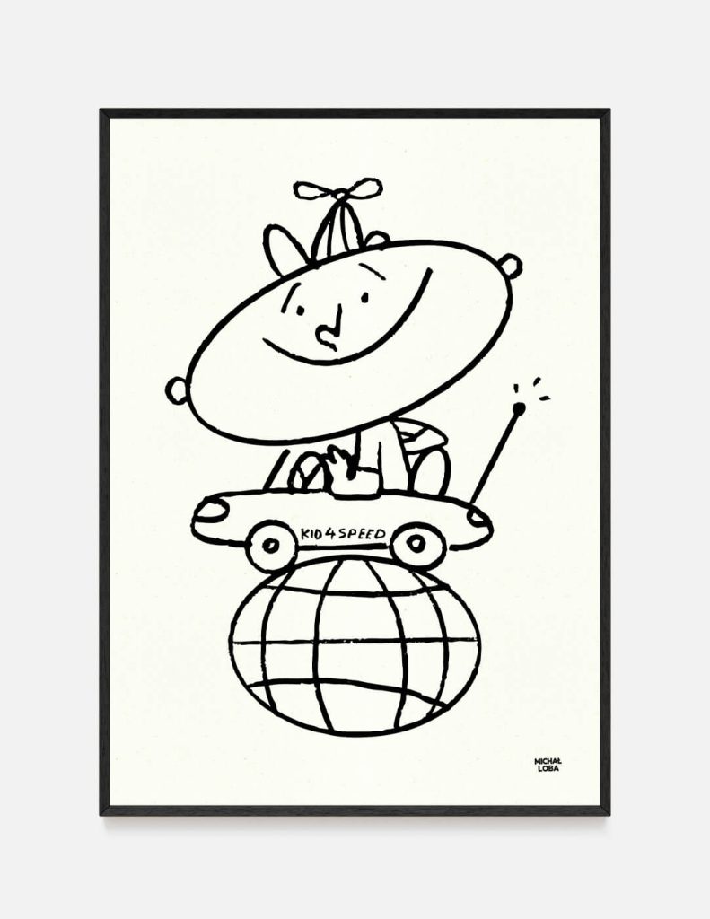 Plakat KID 4 SPEED