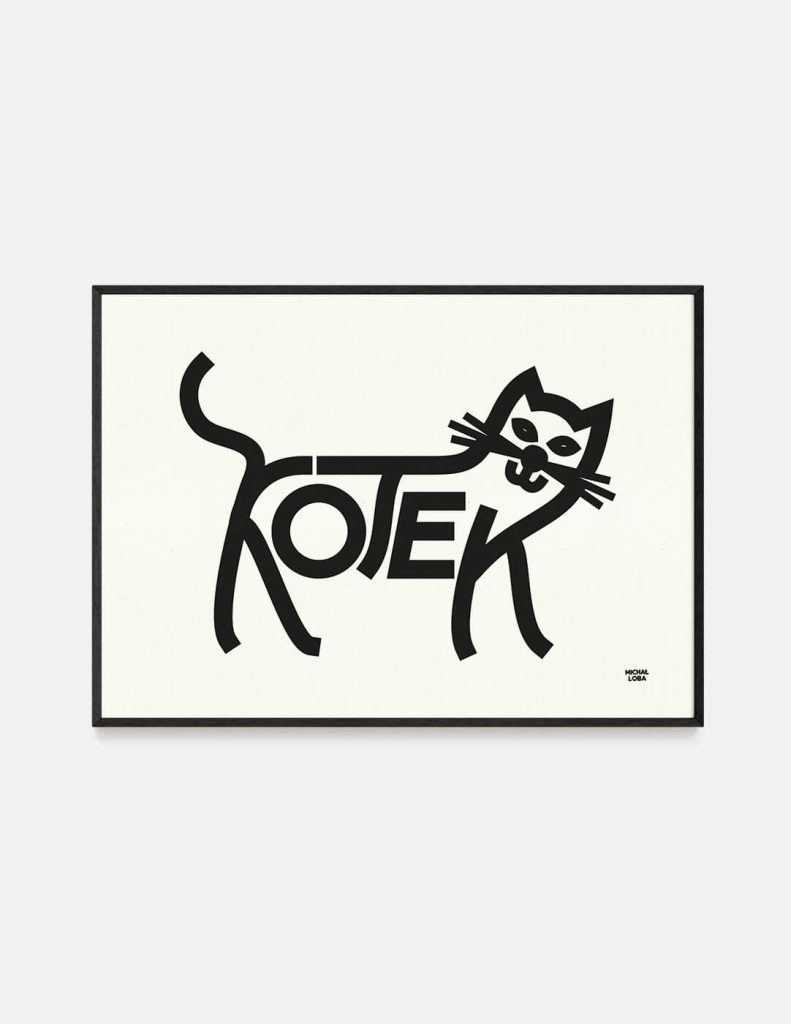 Plakat KOTEK
