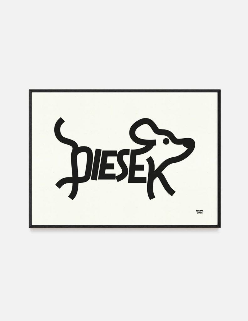 Plakat PIESEK