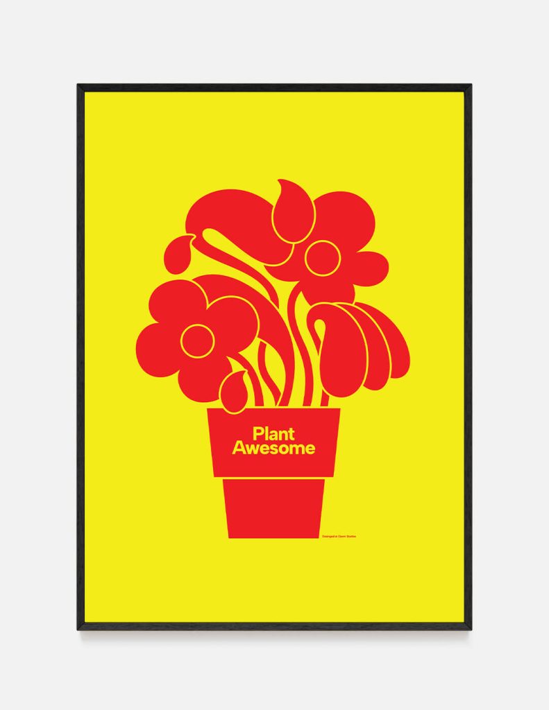 plakat PLANT YELLOW