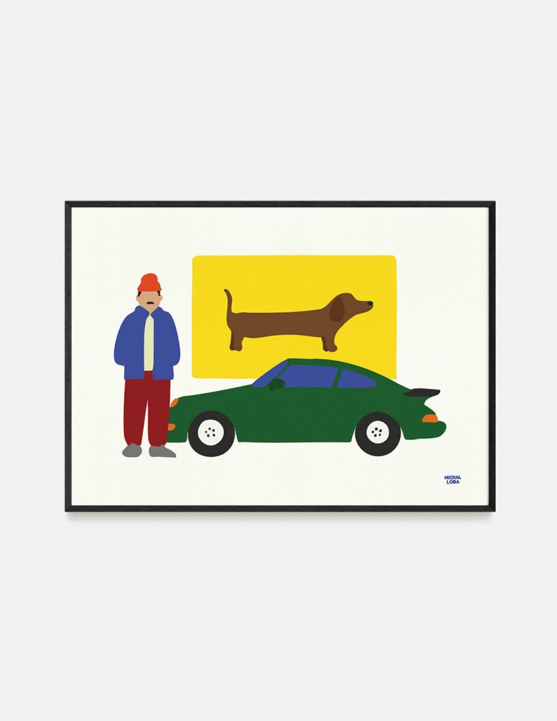 Plakat PORSCHE