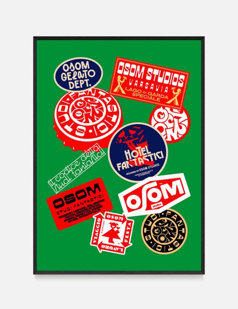 plakat STUDI STICKERS