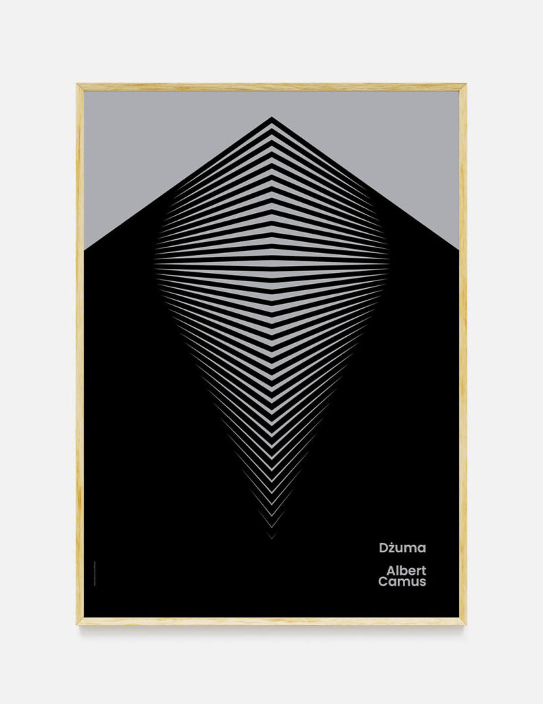 plakat DŻUMA A. Camus 50×70 cm