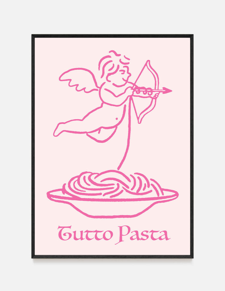Plakat TUTTO PASTA AMORE