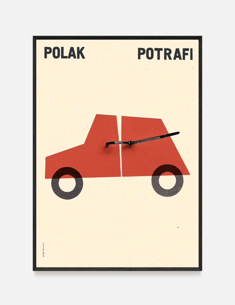 Plakat POLAK POTRAFI
