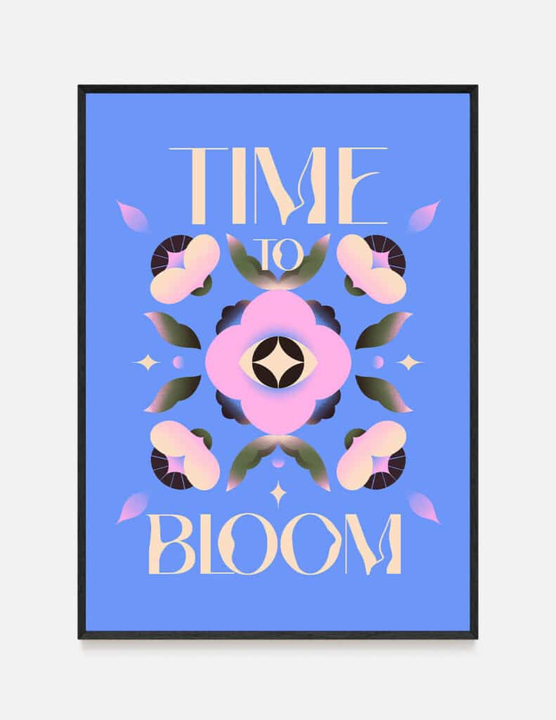 Plakat TIME TO BLOOM
