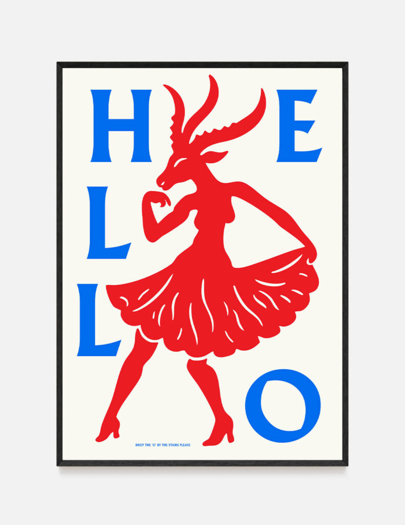 plakat HELL–O