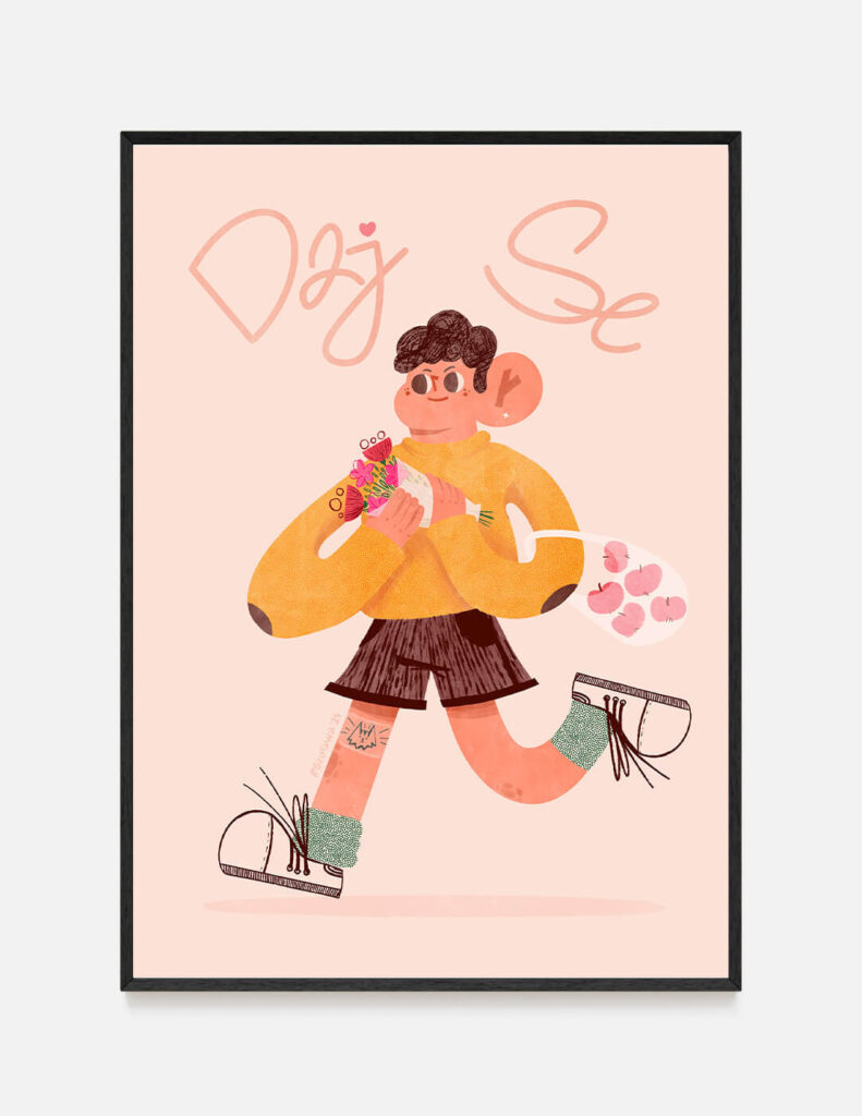 Plakat DAJ SE