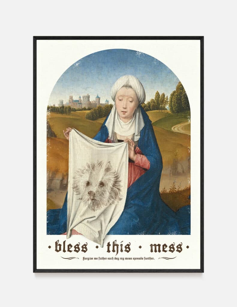 plakat BLESS THIS MESS