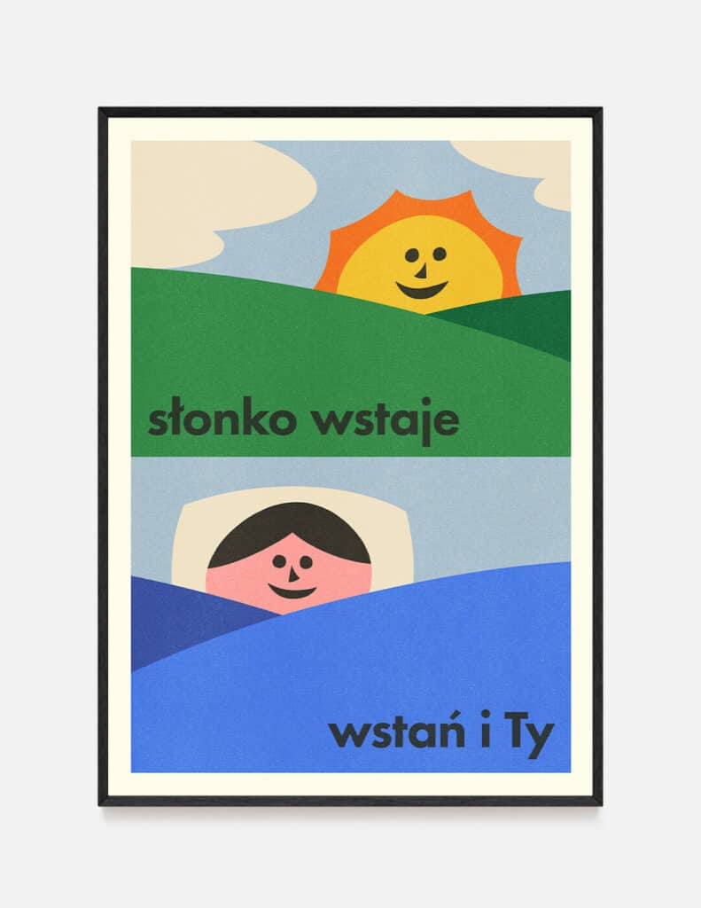 plakat WSTAŃ I TY