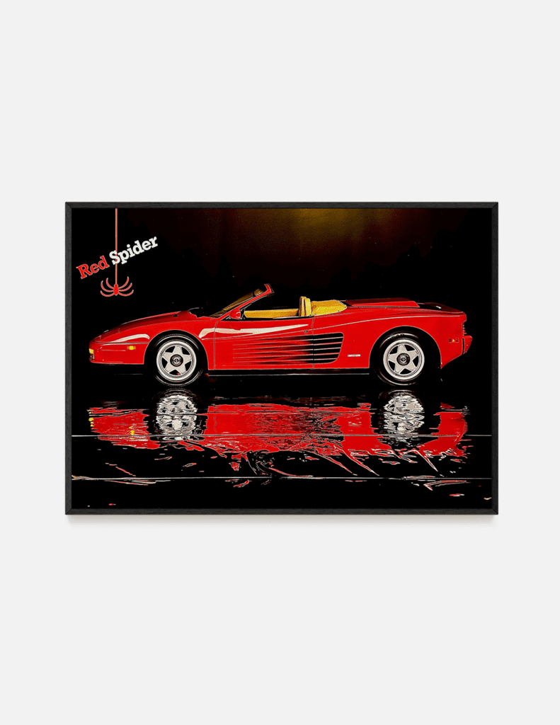 plakat Ferrari Red Spider