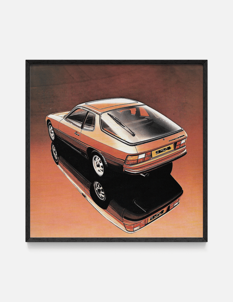 plakat Porsche 924