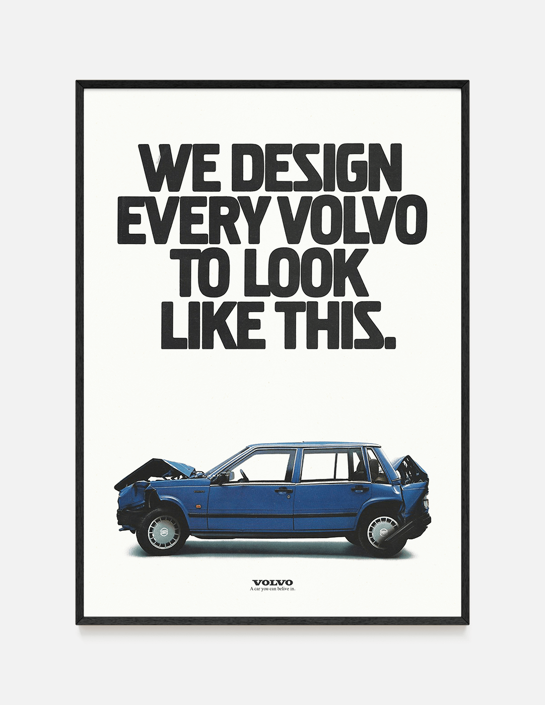 plakat Volvo Crash