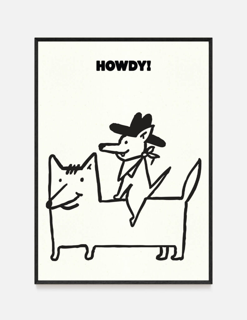 Plakat HOWDY