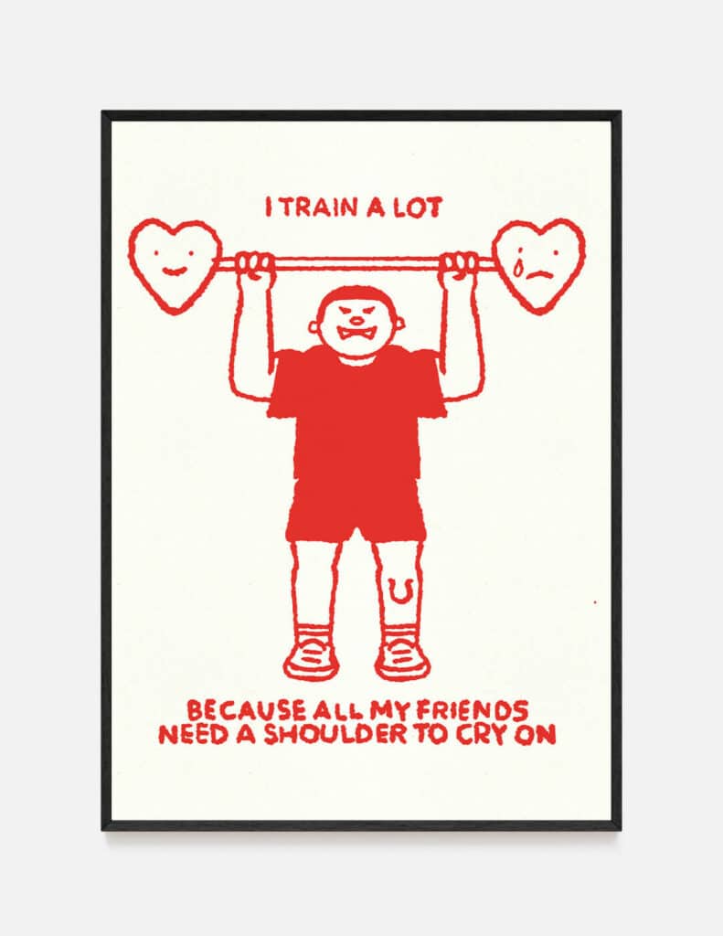 Plakat TRAIN A LOT