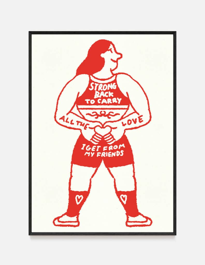 Plakat STRONG BACK