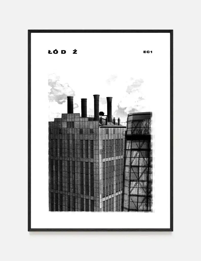 Plakat ŁÓDŹ
