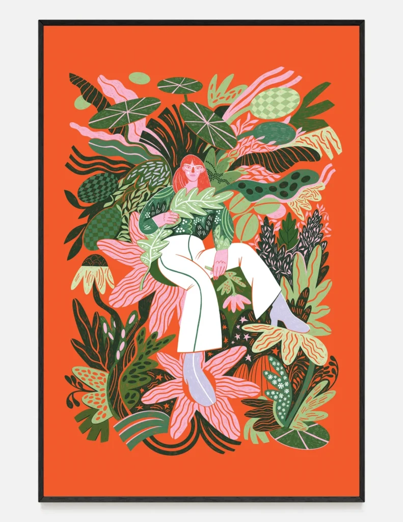 plakat PLANT LADY