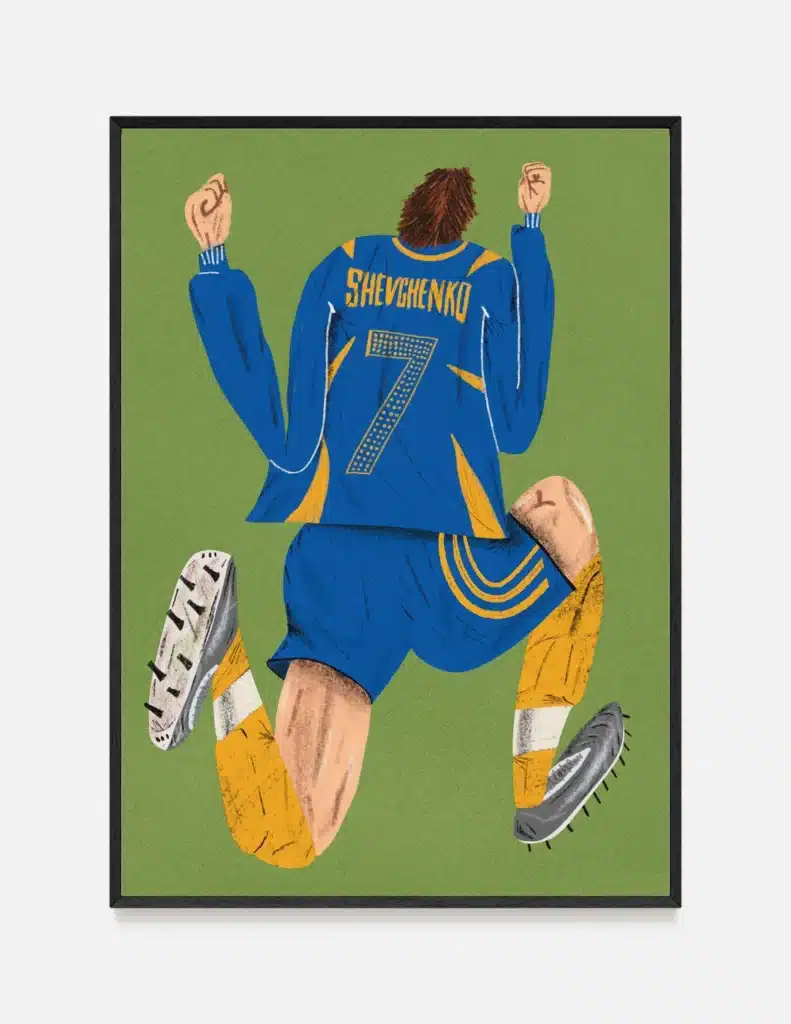 Plakat SHEVA (ANDRIY SHEVCHENKO)