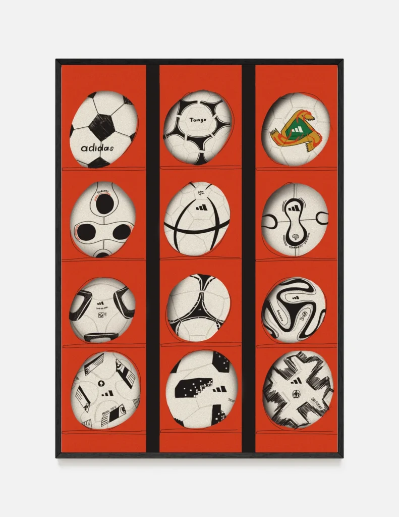 PLAKAT ADIDAS BALLS
