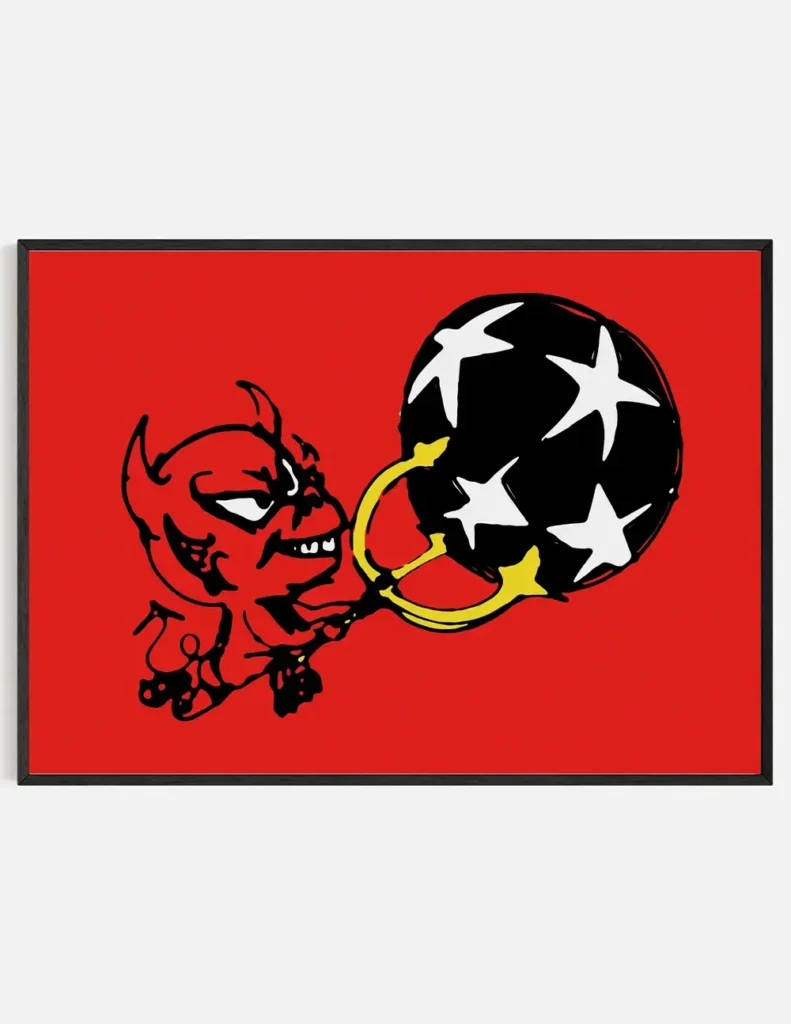 PLAKAT RED DEVIL