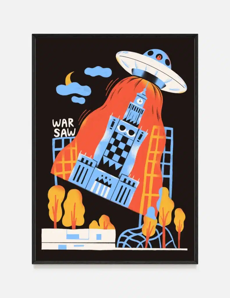 Plakat PAŁAC KULTURY
